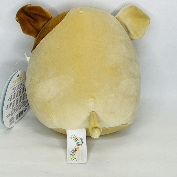 Squishmallow Griz the Bulldog Tan Brown 7" NEW - Picture 6 of 12